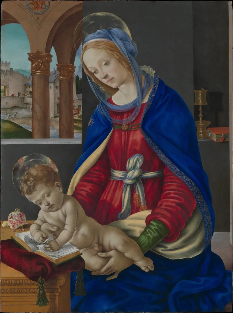 Vergine con Bambino - Filippino Lippi