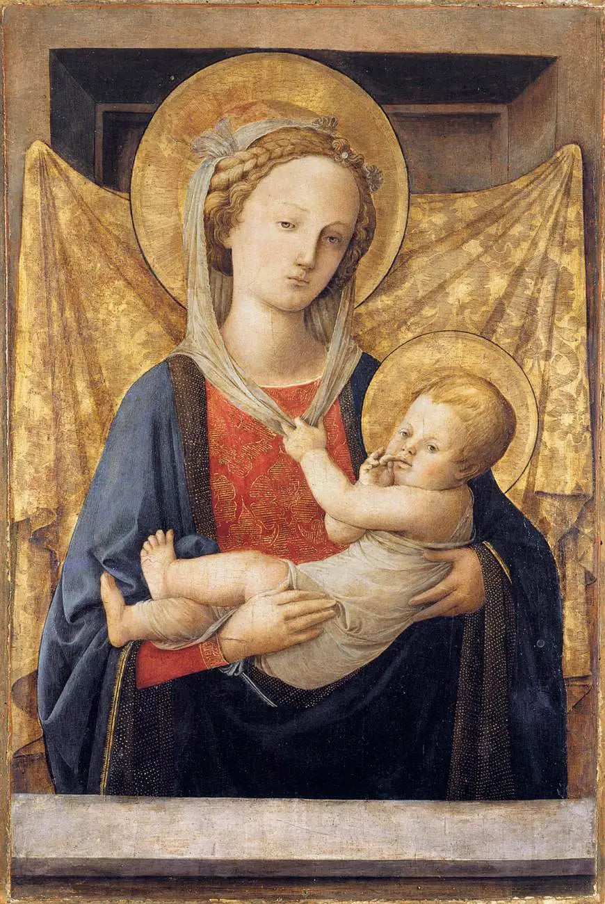 Vergine con Bambino - Fra Filippo Lippi