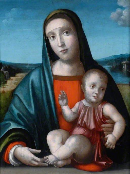 Vergine con Bambino - Francesco Francia