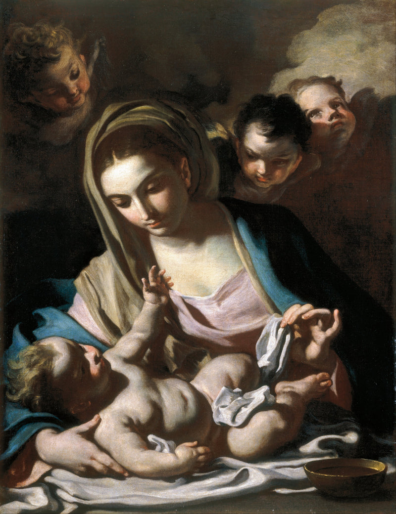 Vergine con Bambino - Francesco Solimena