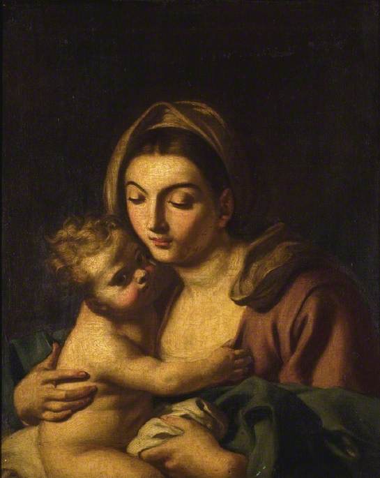 Vergine con Bambino - Francesco Solimena