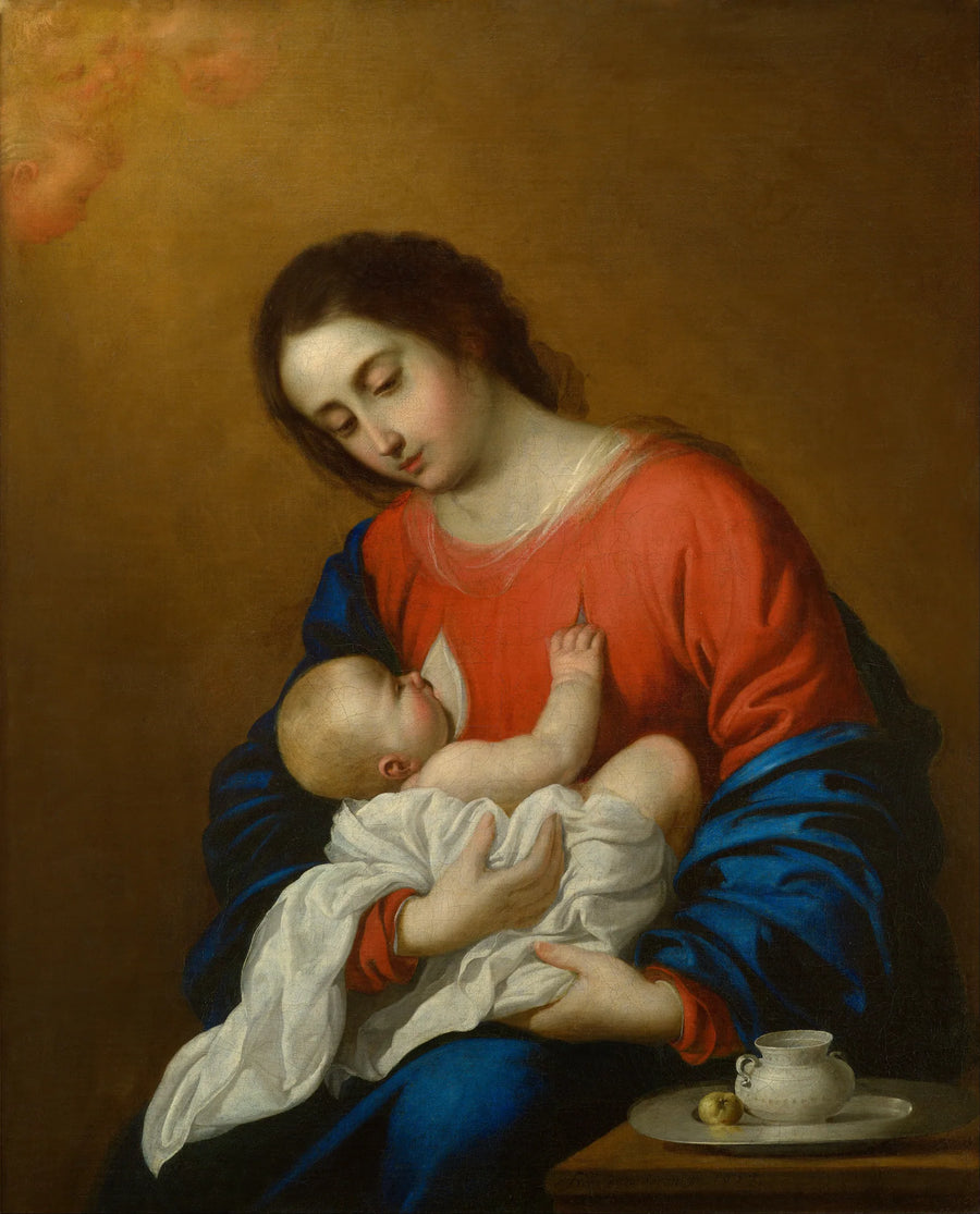 Vergine con Bambino - Francisco de Zurbarán