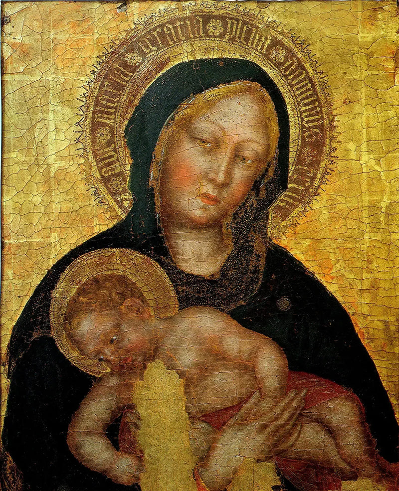 Vergine con Bambino - Gentile da Fabriano