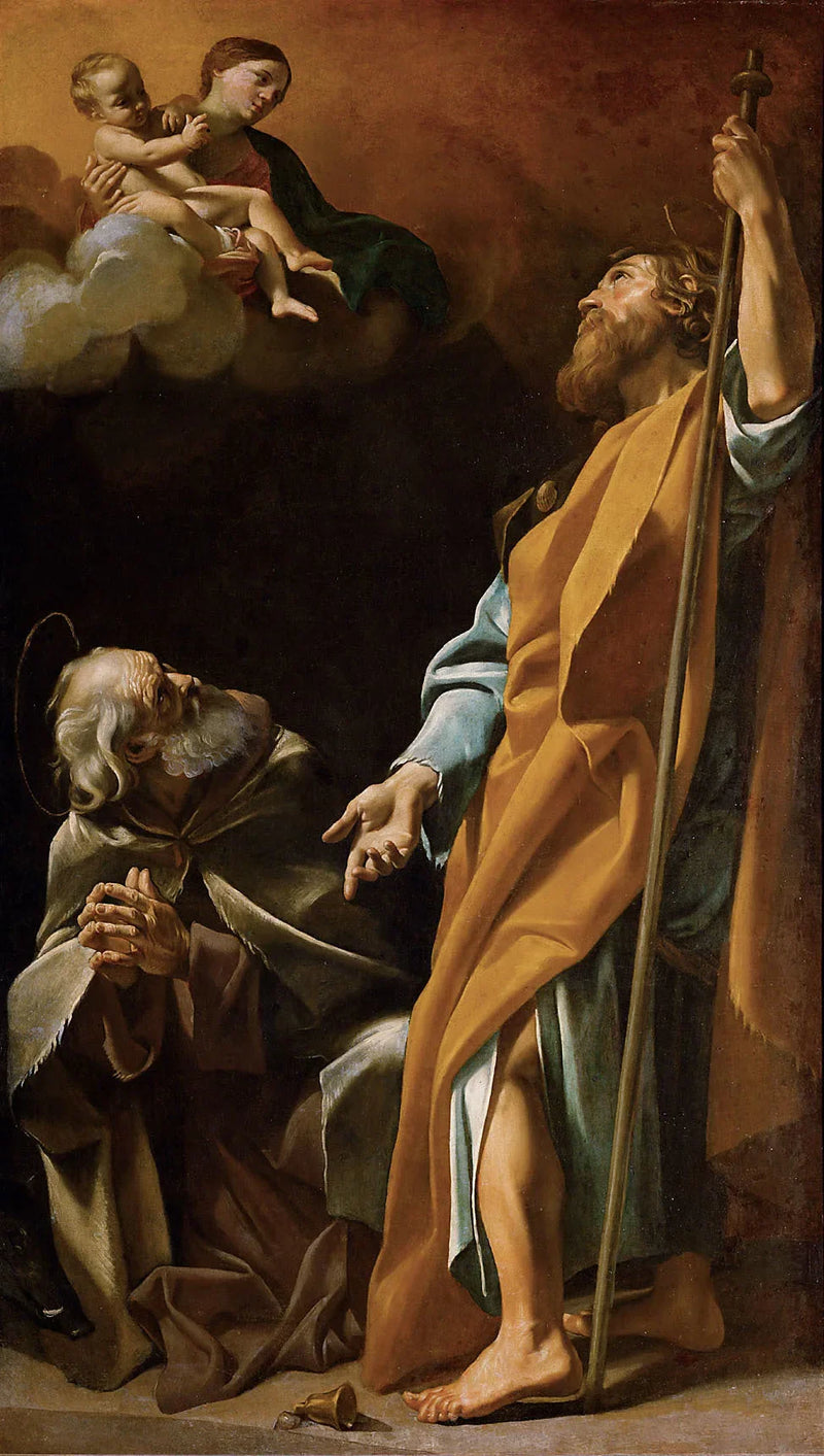 Vergine con il Bambino - Giovanni Lanfranco