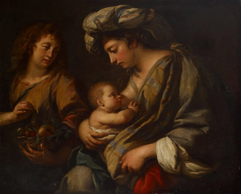 Vergine con Bambino - Guercino