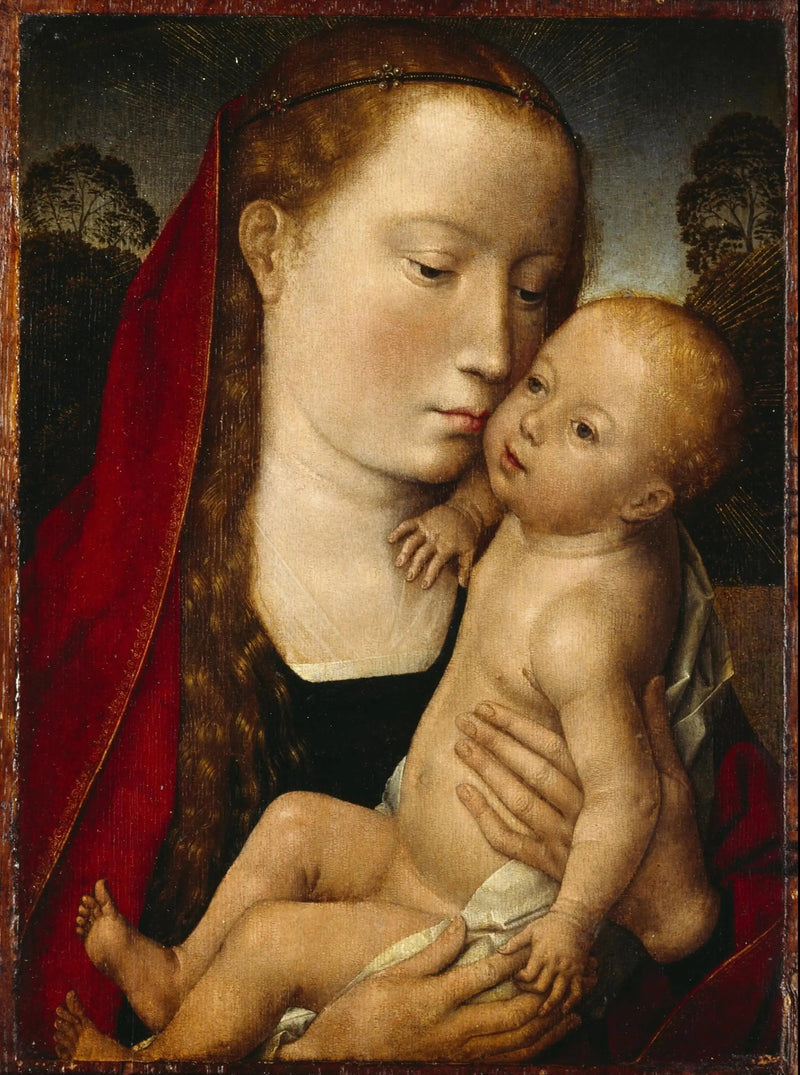 Vergine con Bambino - Hans Memling