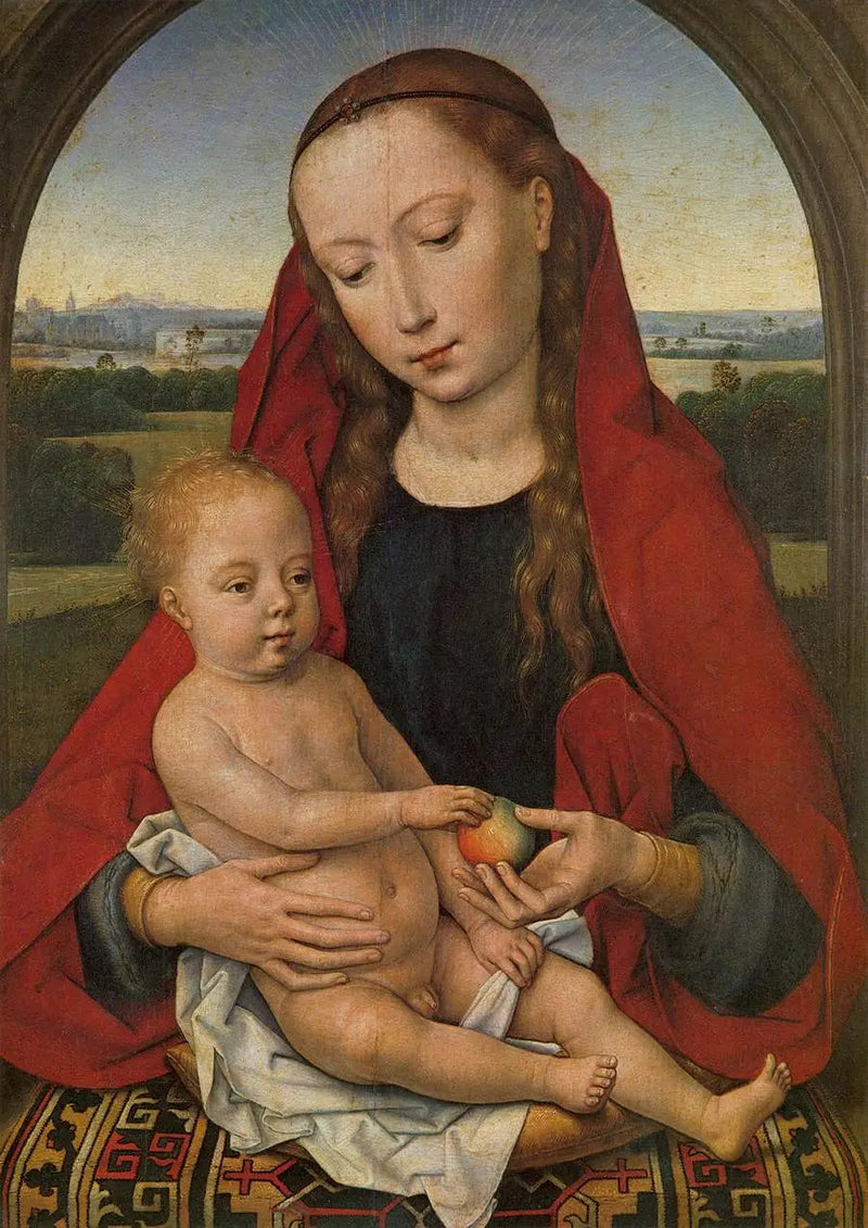 Vergine con Bambino. - Hans Memling