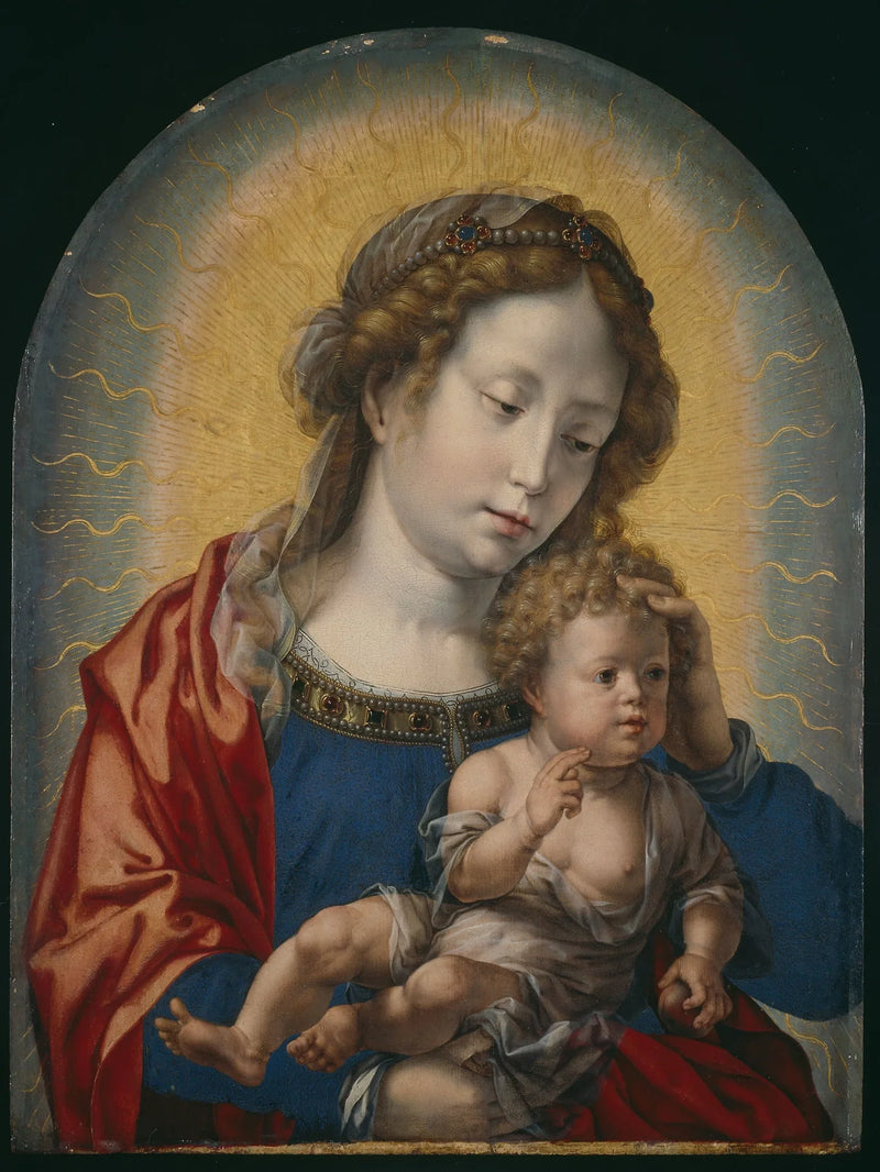 Vergine con Bambino - Jan Gossaert