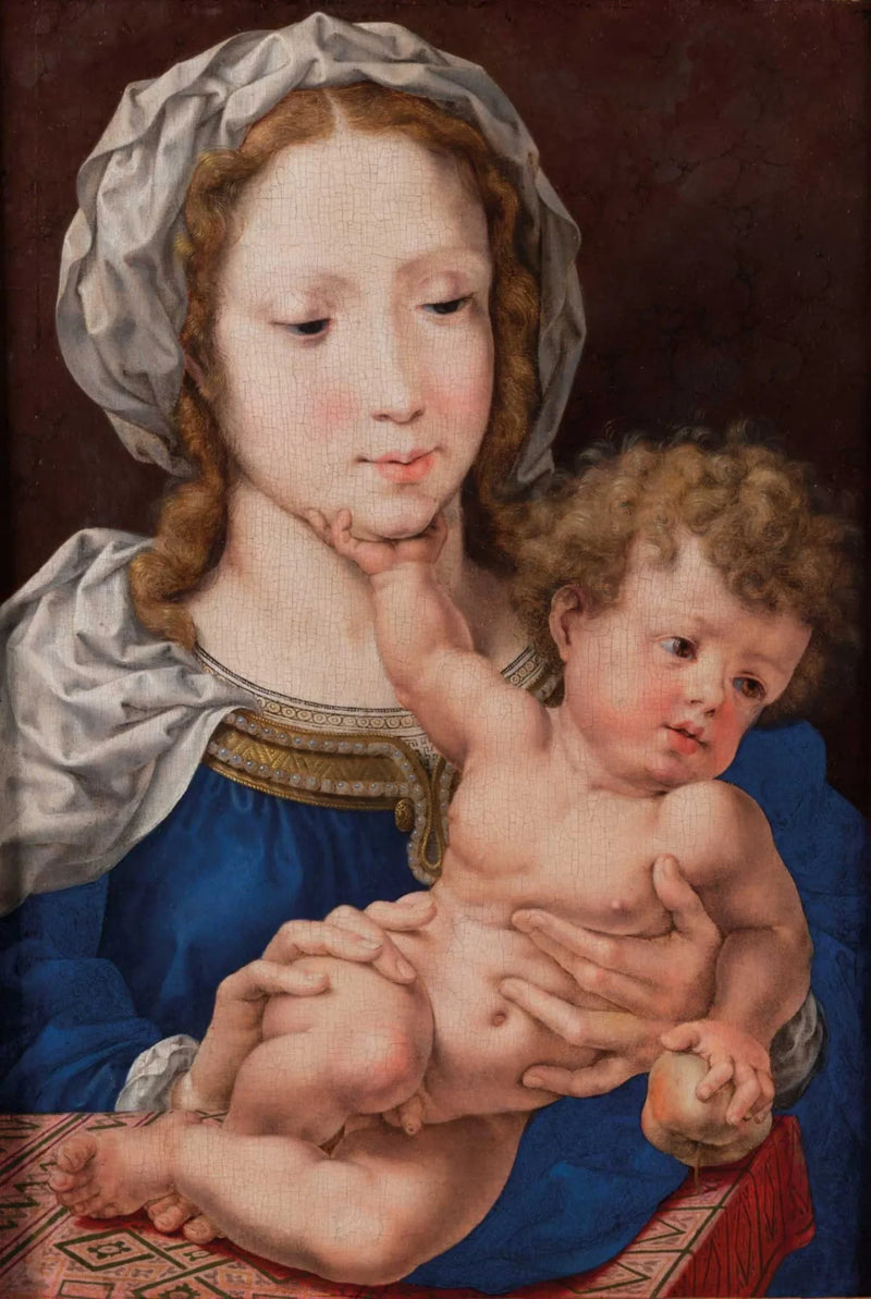 Vergine con Bambino - Jan Gossaert