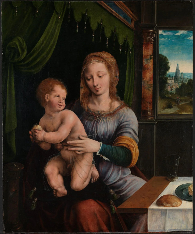 Vergine con Bambino - Joos van Cleve