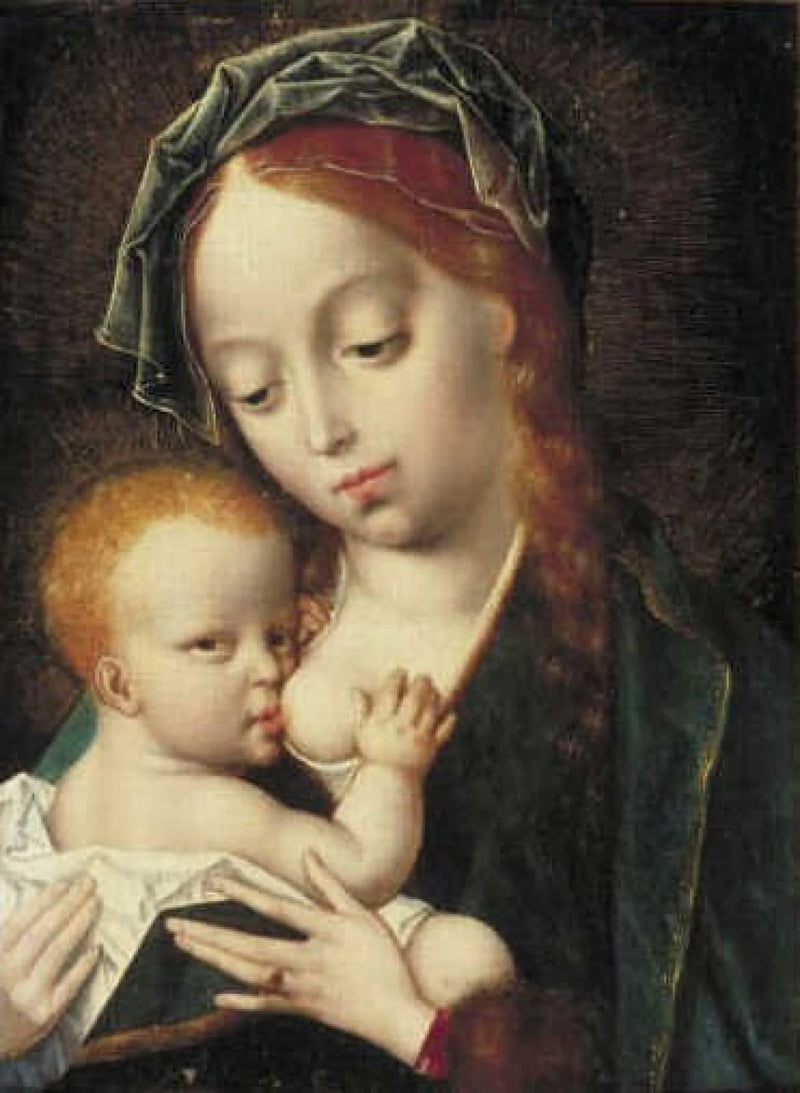 Vergine con il Bambino - Joos van Cleve