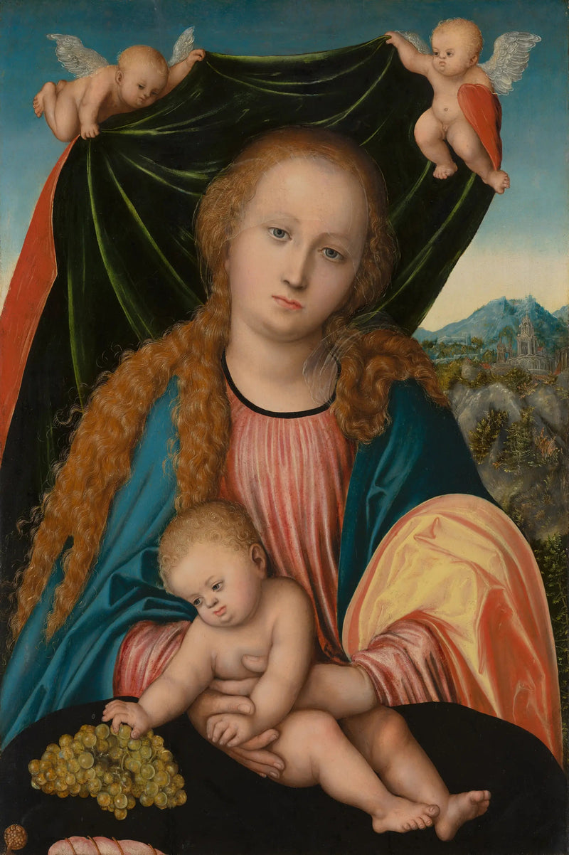 Vergine con Bambino - Lucas Cranach il Vecchio