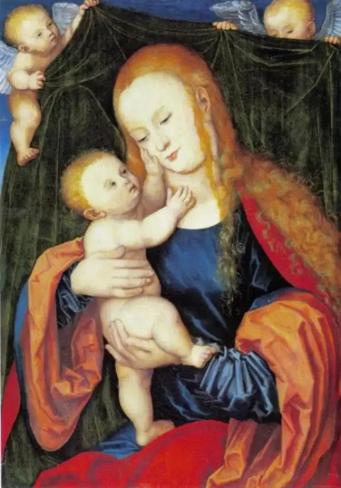 Vergine con Bambino - Lucas Cranach il Vecchio