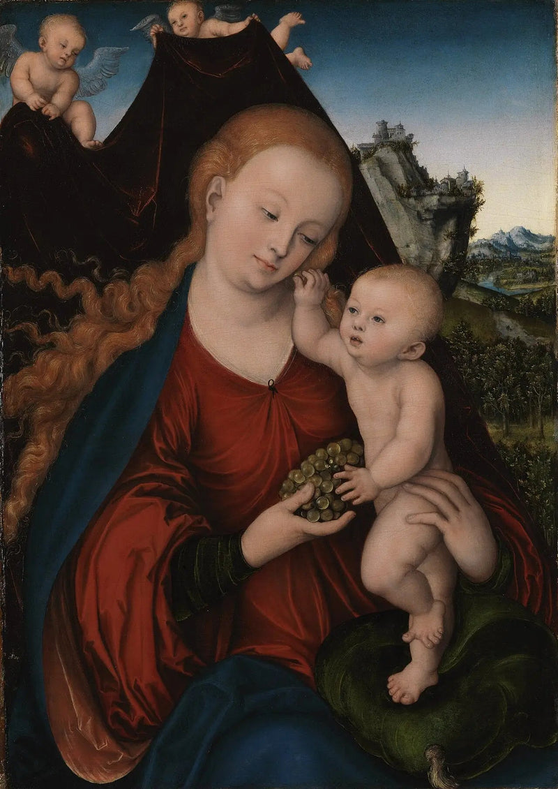 Vergine con Bambino - Lucas Cranach il Vecchio