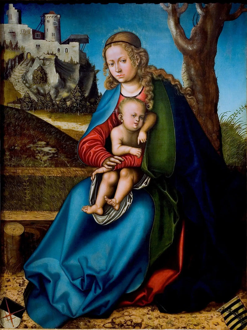 Vergine con il Bambino - Lucas Cranach il Vecchio