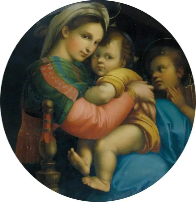 Vergine con Bambino (Madonna della Seggiola) - Raffaello Sanzio
