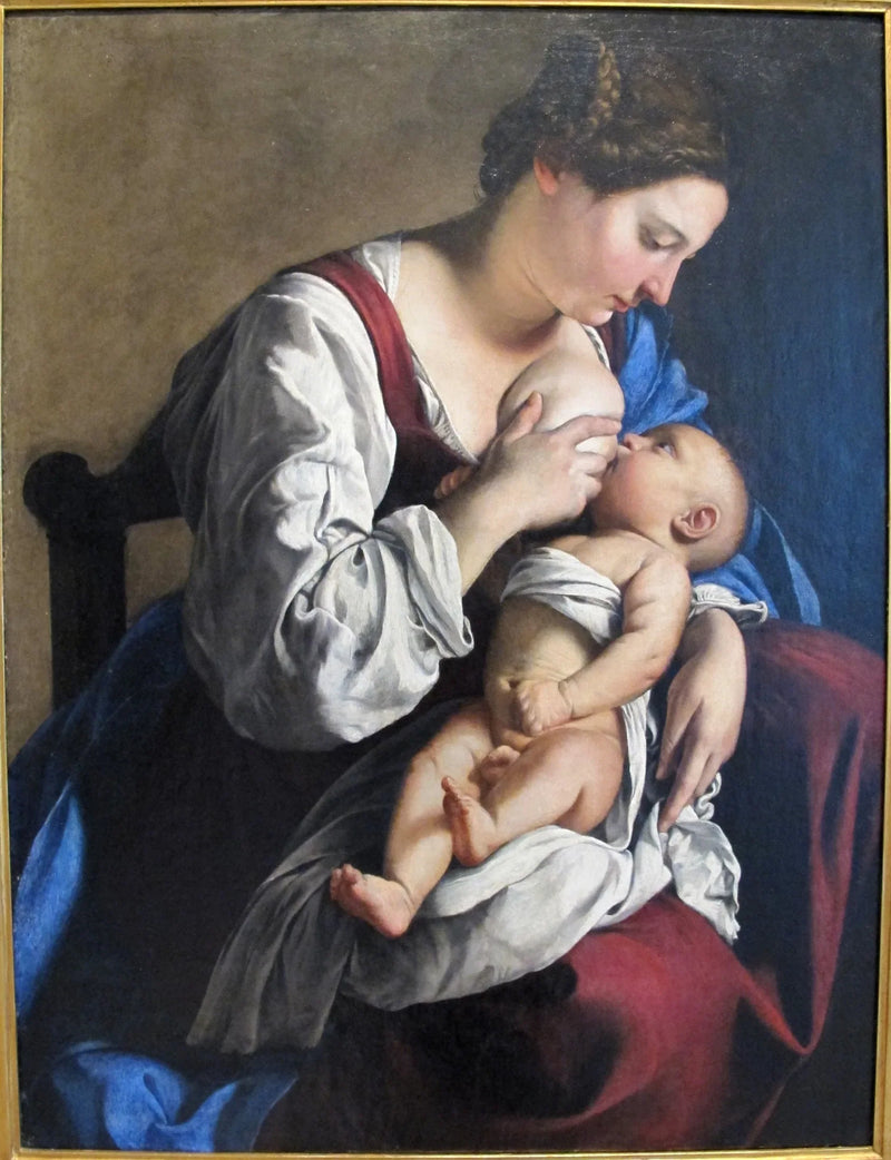 Vergine con Bambino - Orazio Gentileschi