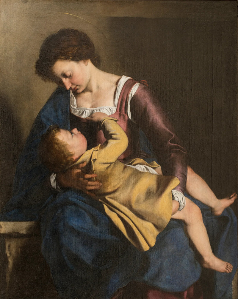 Vergine con Bambino - Orazio Gentileschi