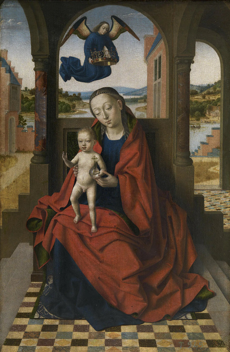 Vergine con il Bambino - Petrus Christus