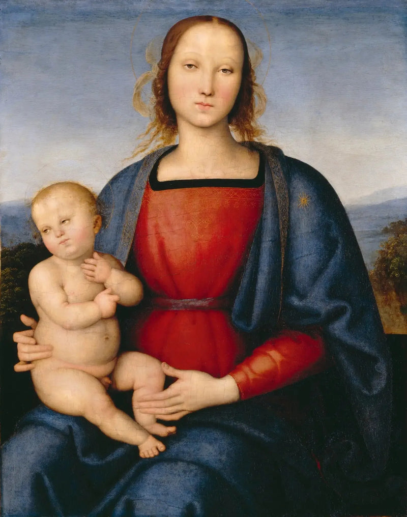 Vergine con Bambino - Pietro Perugino