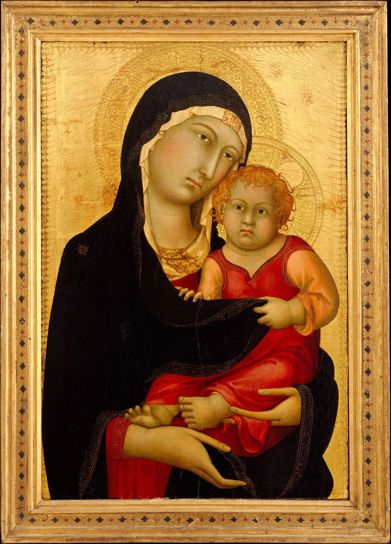 Vergine con Bambino - Simone Martini