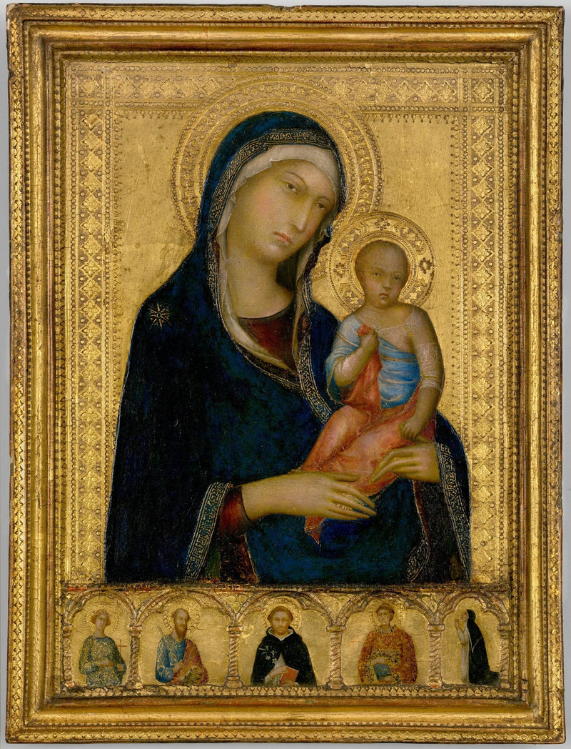Vergine con Bambino - Simone Martini