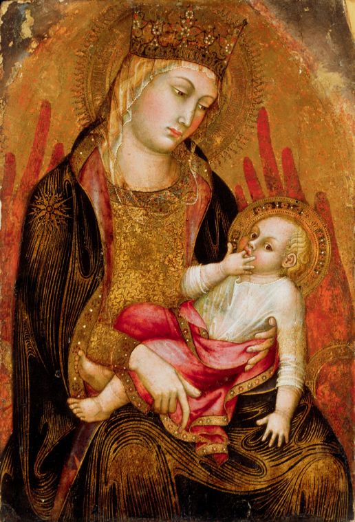 Vergine con Bambino - Taddeo di Bartolo