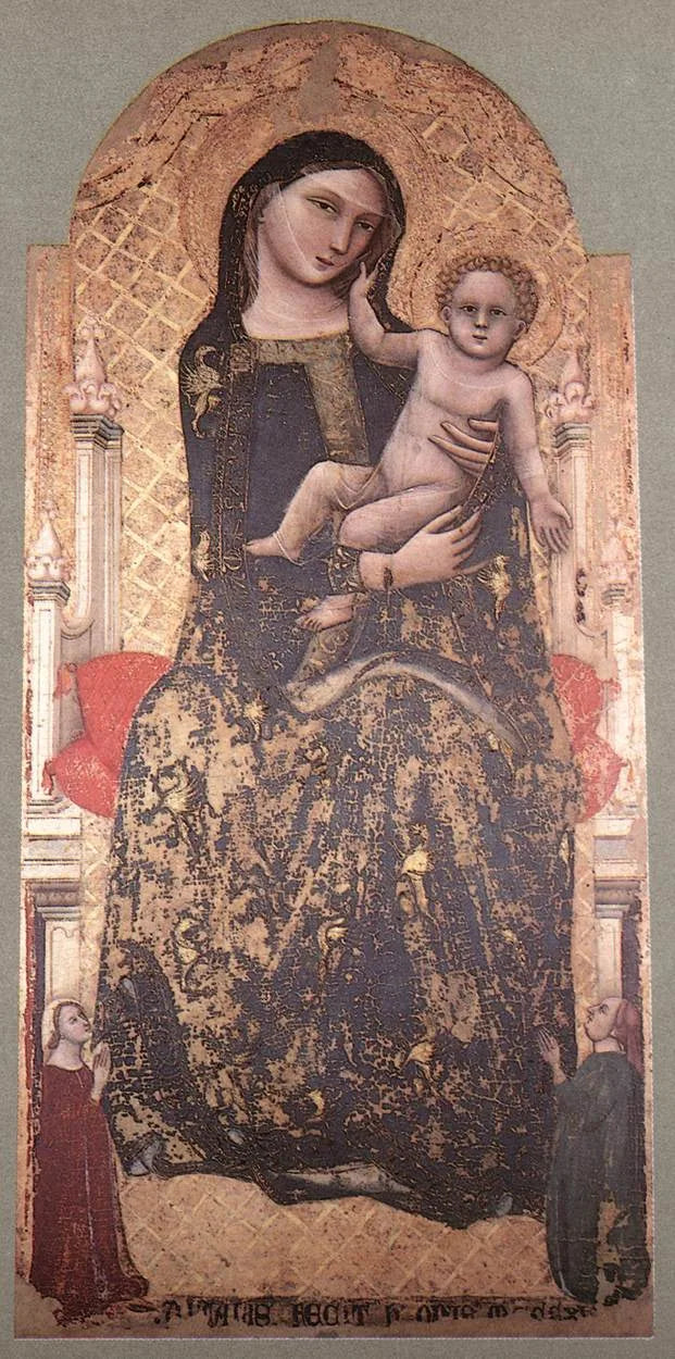 Vergine con Bambino - Vitale da Bologna