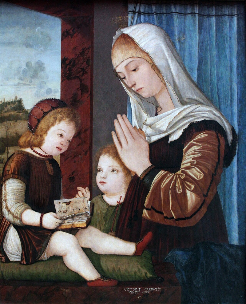 Vergine con Bambino - Vittore Carpaccio