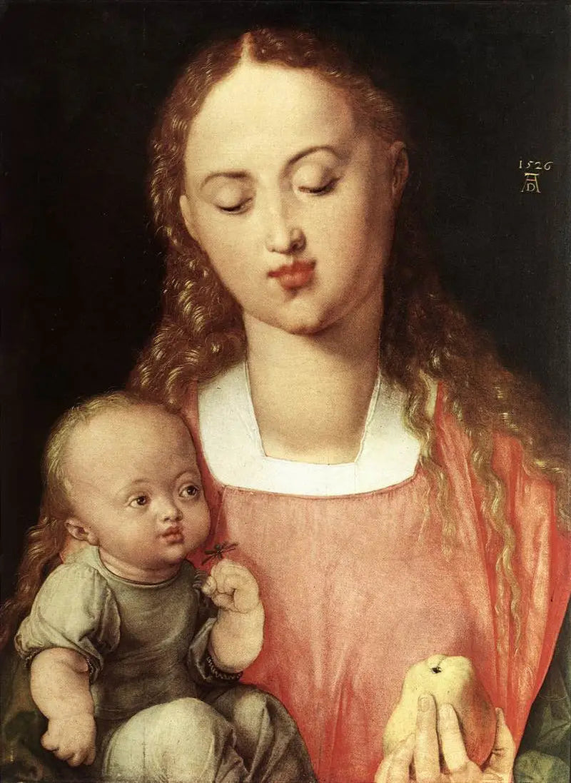 Vergine con la pera - Albrecht Dürer