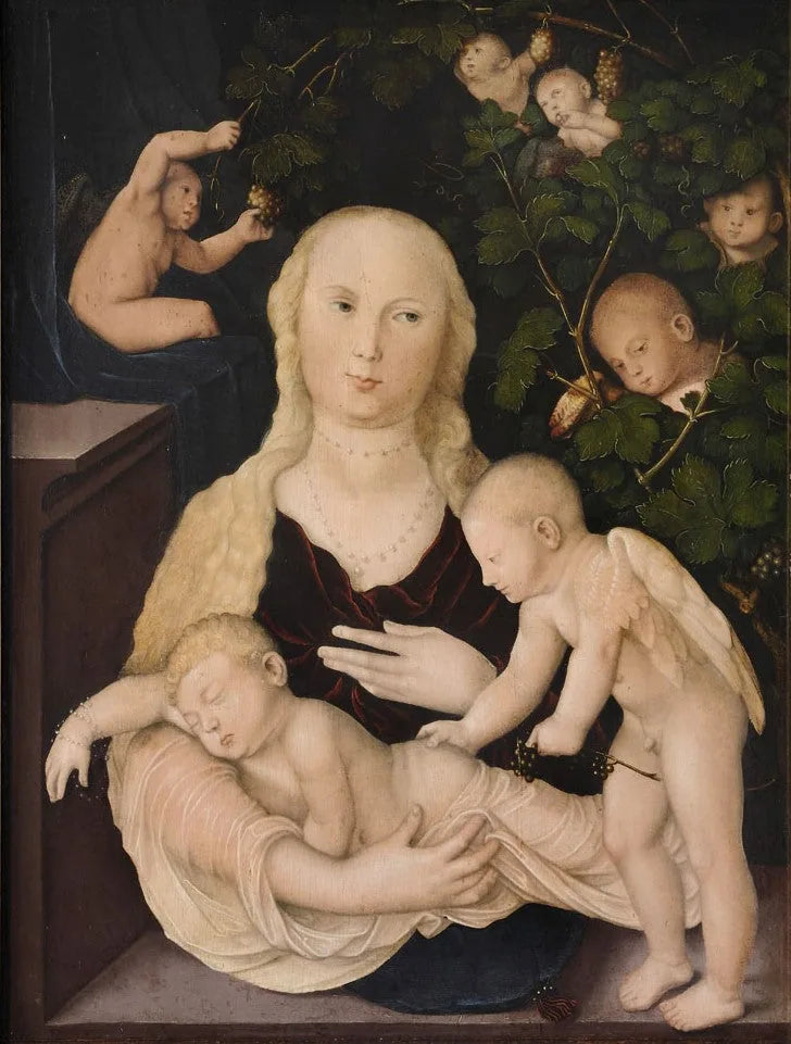 Vergine con la vite - Hans Baldung Grien