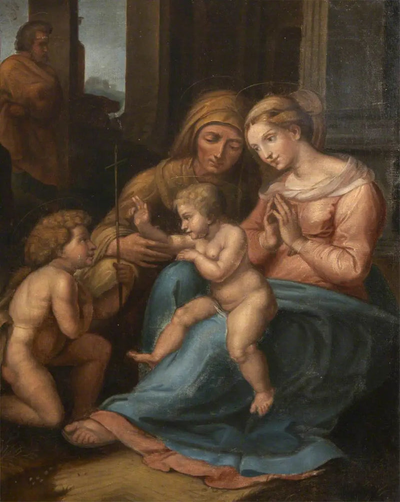 Vergine con Bambino e San Giovanni Battista - Raffaello Sanzio