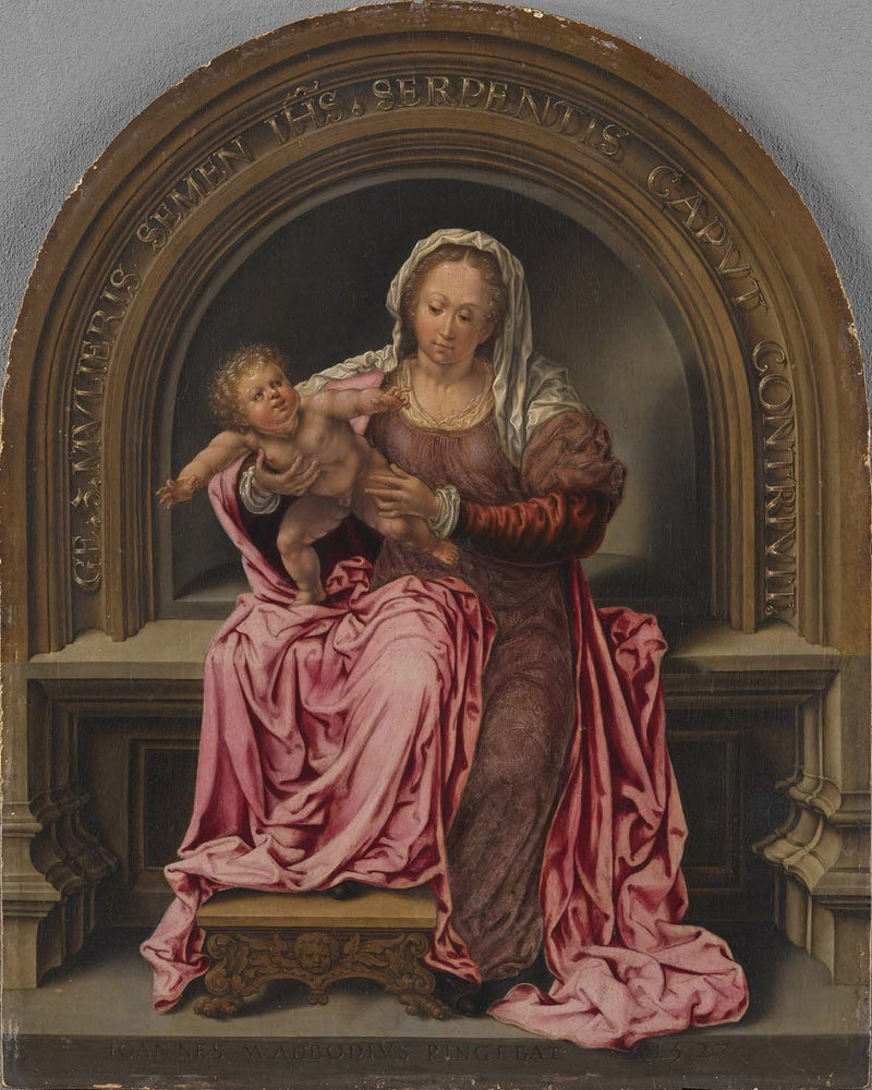 Vergine con Bambino - Jan Gossaert