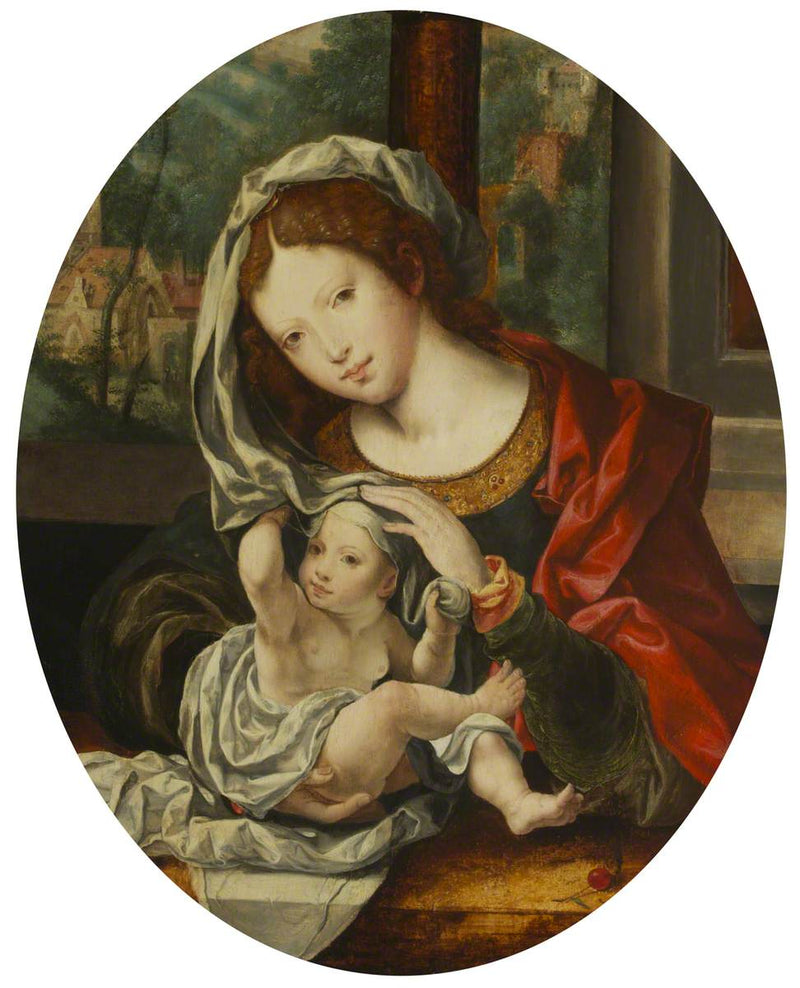 Vergine con Bambino - Jan Gossaert