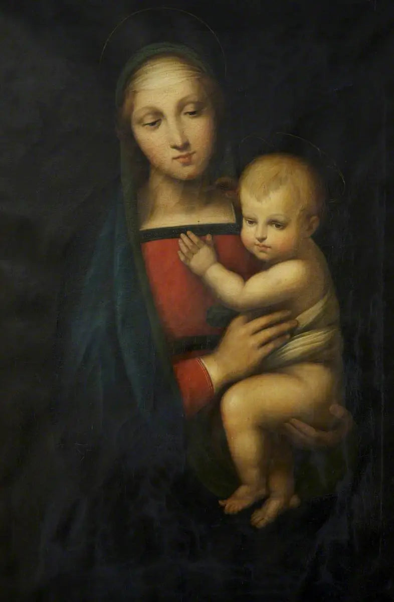 Vergine con Bambino, Madonna del Granduca - Raffaello Sanzio