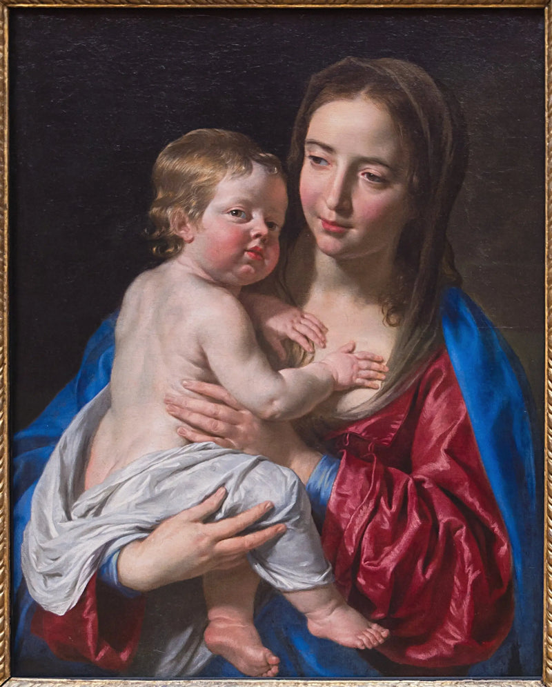 Vergine con Bambino - Philippe de Champaigne