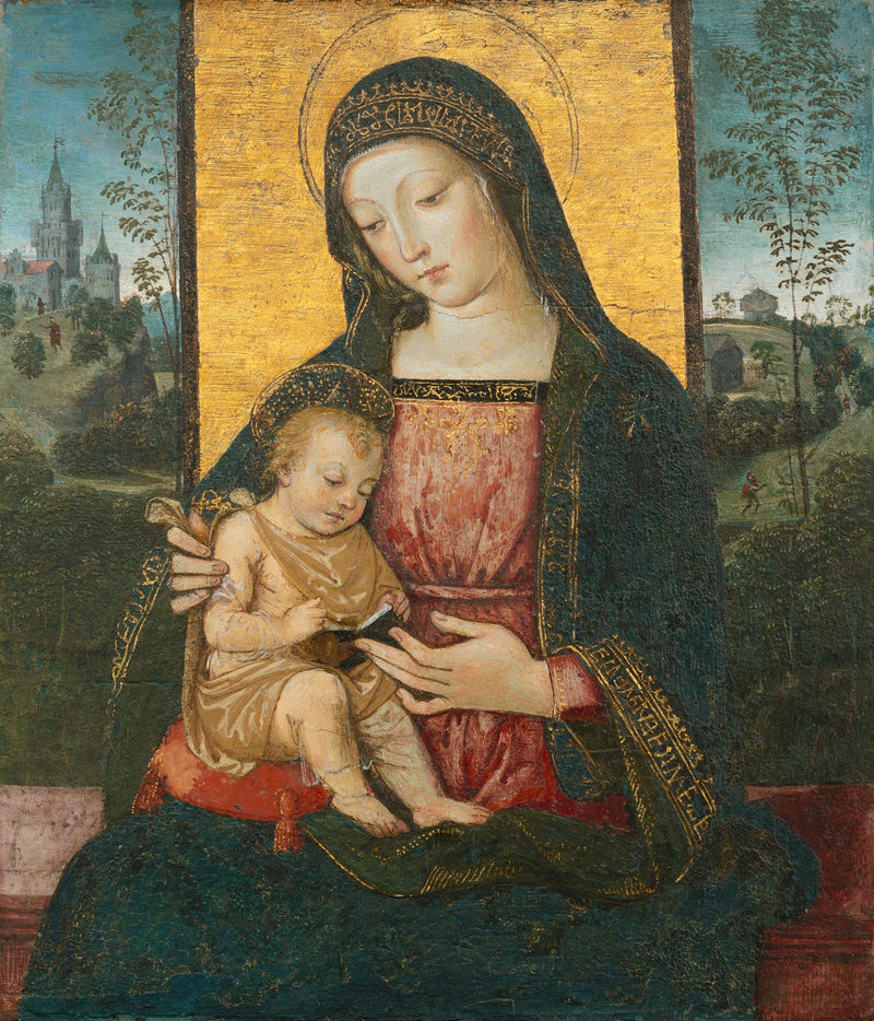 Vergine con Bambino - Pinturicchio