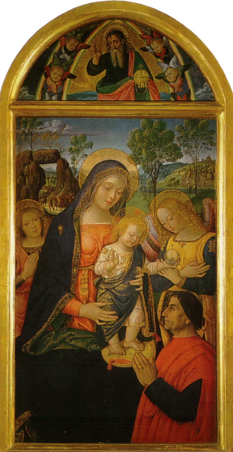 Vergine con Bambino - Pinturicchio