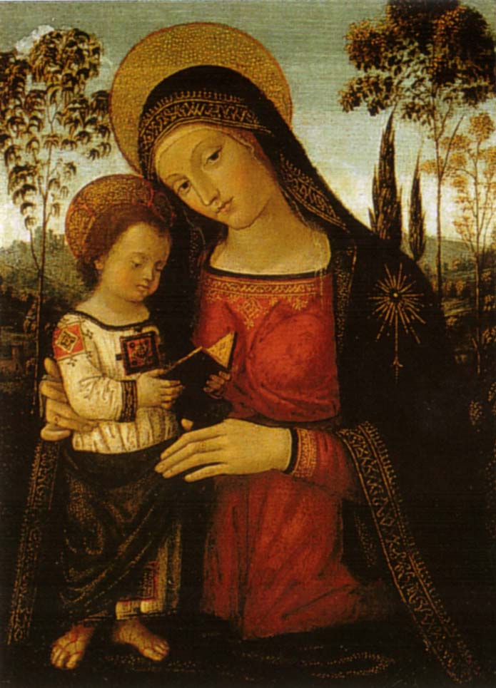 Vergine con Bambino - Pinturicchio