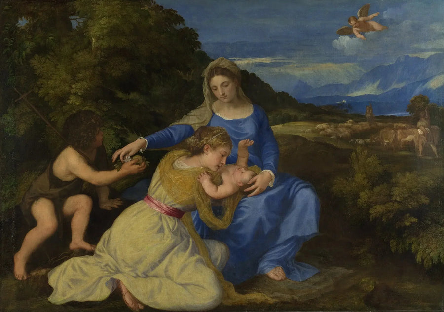 Vergine Aldobrandini - Titian
