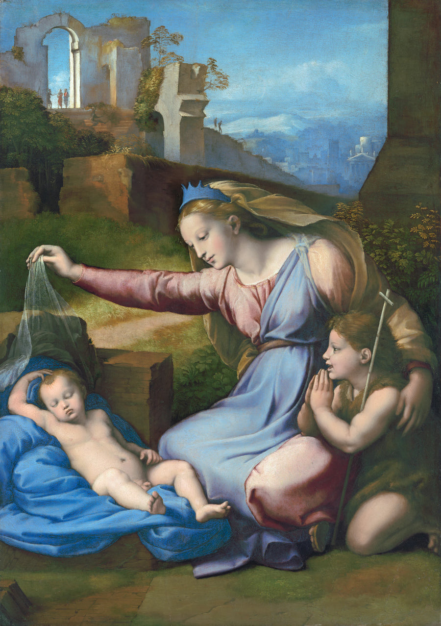 La Vierge au diadème bleu - Raphaël Sanzio