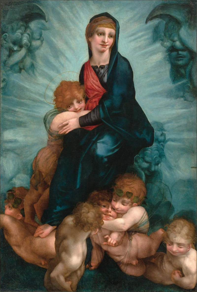 Vergine con angeli - Rosso Fiorentino