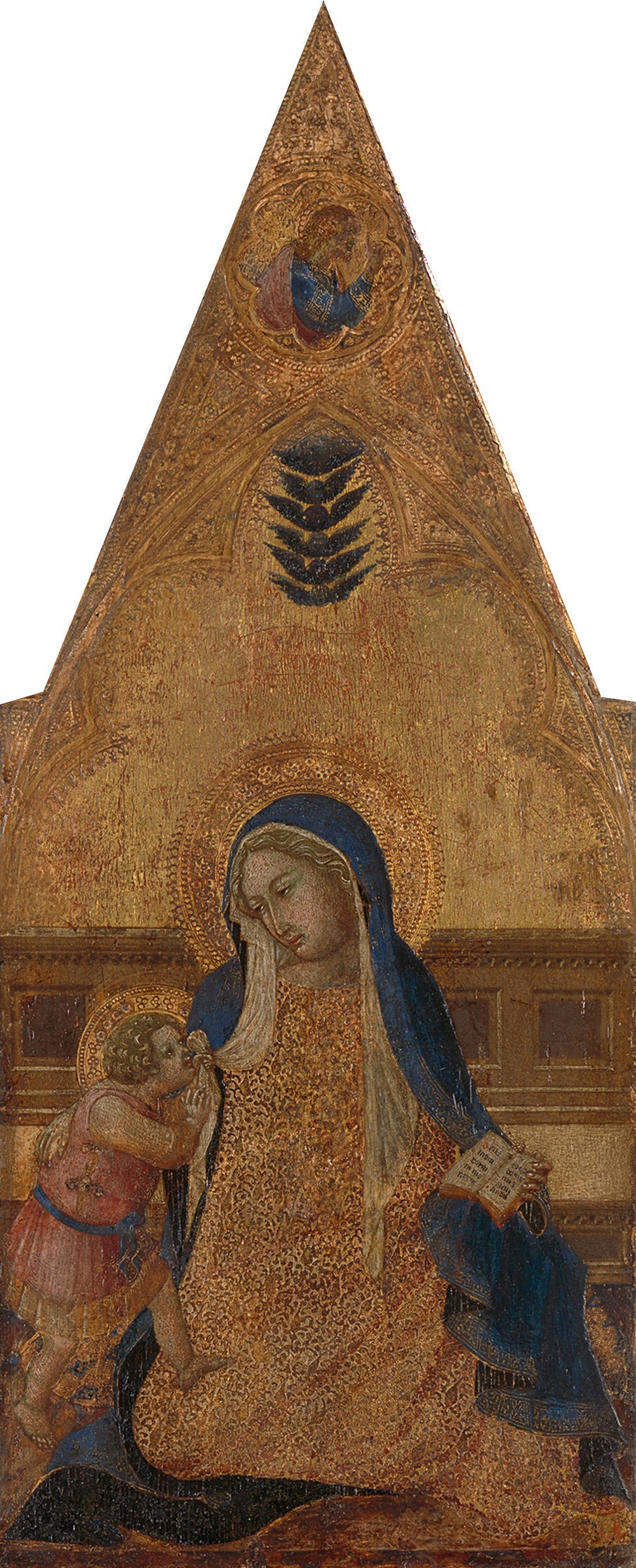 Vierge d'humilité - Ambrogio Lorenzetti image 1 copie peinte à la main à l’huile
