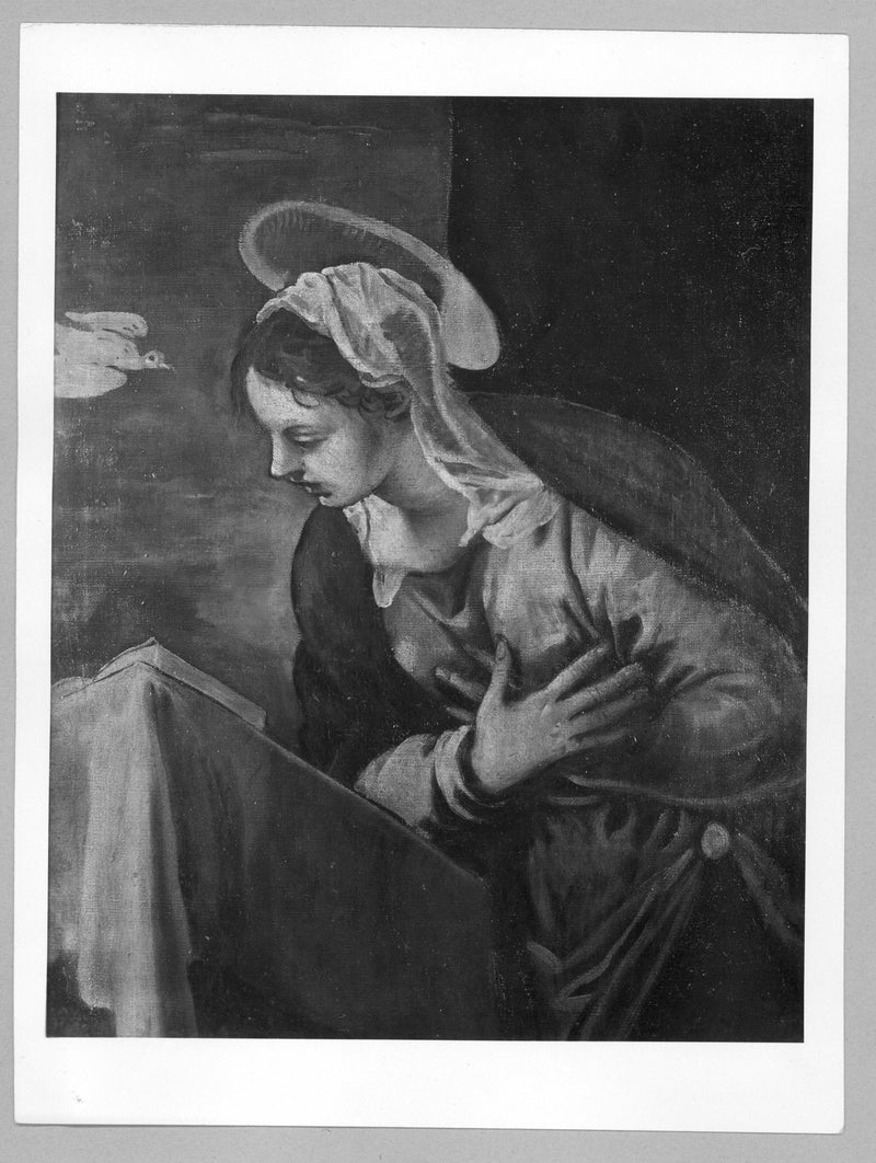 Vergine dell'Annunciazione - Jacopo Tintoretto