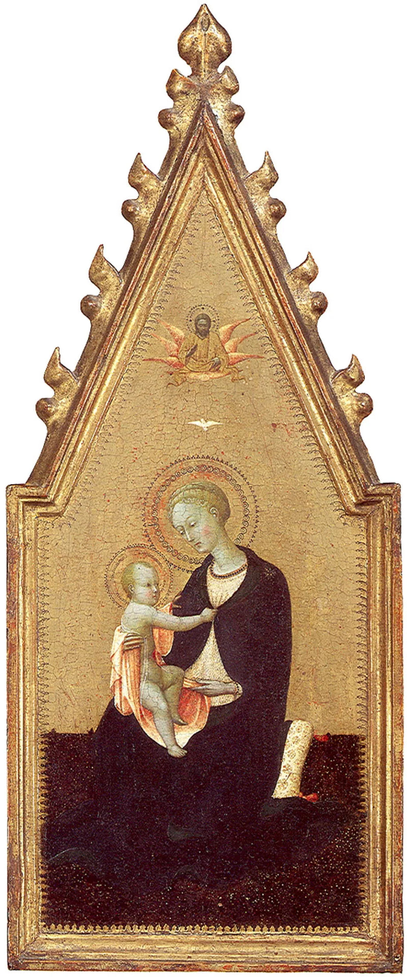 Vergine dell'umiltà - Stefano di Giovanni (Sassetta)