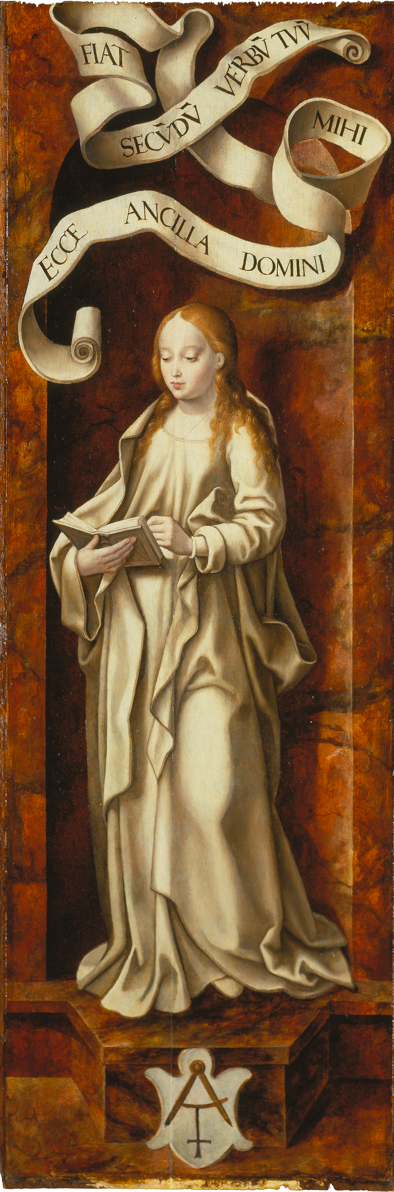 Vergine dell'Annunciazione - Joos van Cleve