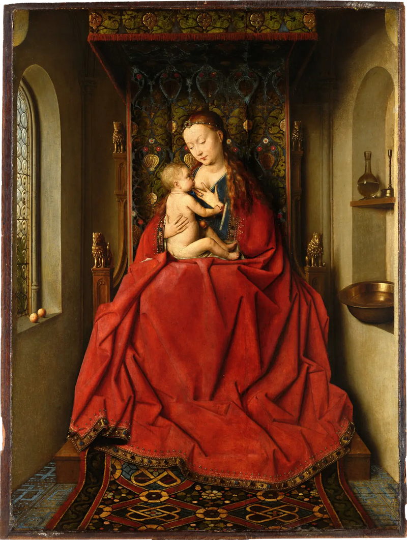 Vergine di Lucca - Jan van Eyck
