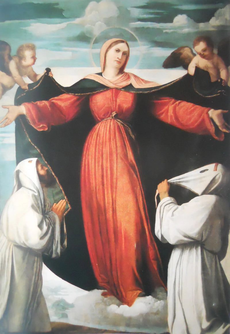 Vergine di misericordia - Alessandro Bonvicino