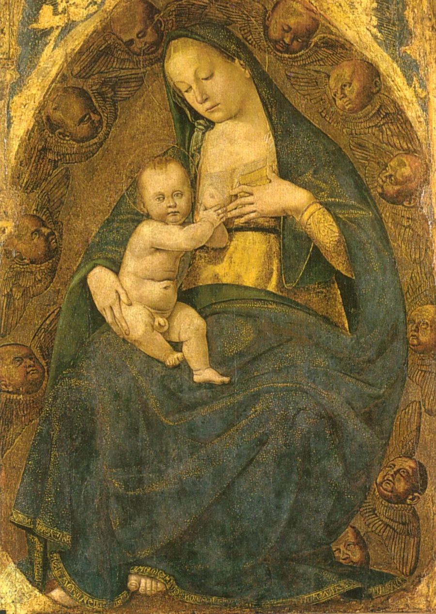 Vergine del latte in gloria - Luca Signorelli
