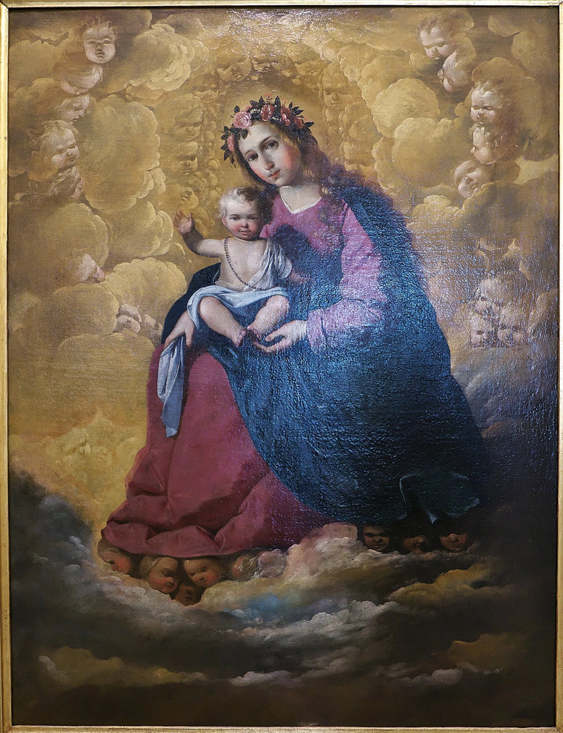 Vergine del Rosario - Francisco de Zurbarán